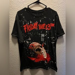 Friday The 13th splatter T-shirt